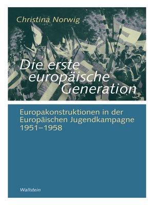cover image of Die erste europäische Generation